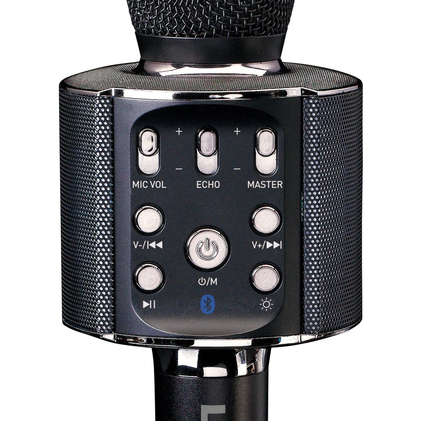 LENCO BMC-090 Karaoke-Mikrofon, schwarz