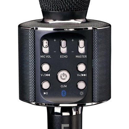 LENCO BMC-090 Karaoke-Mikrofon, schwarz