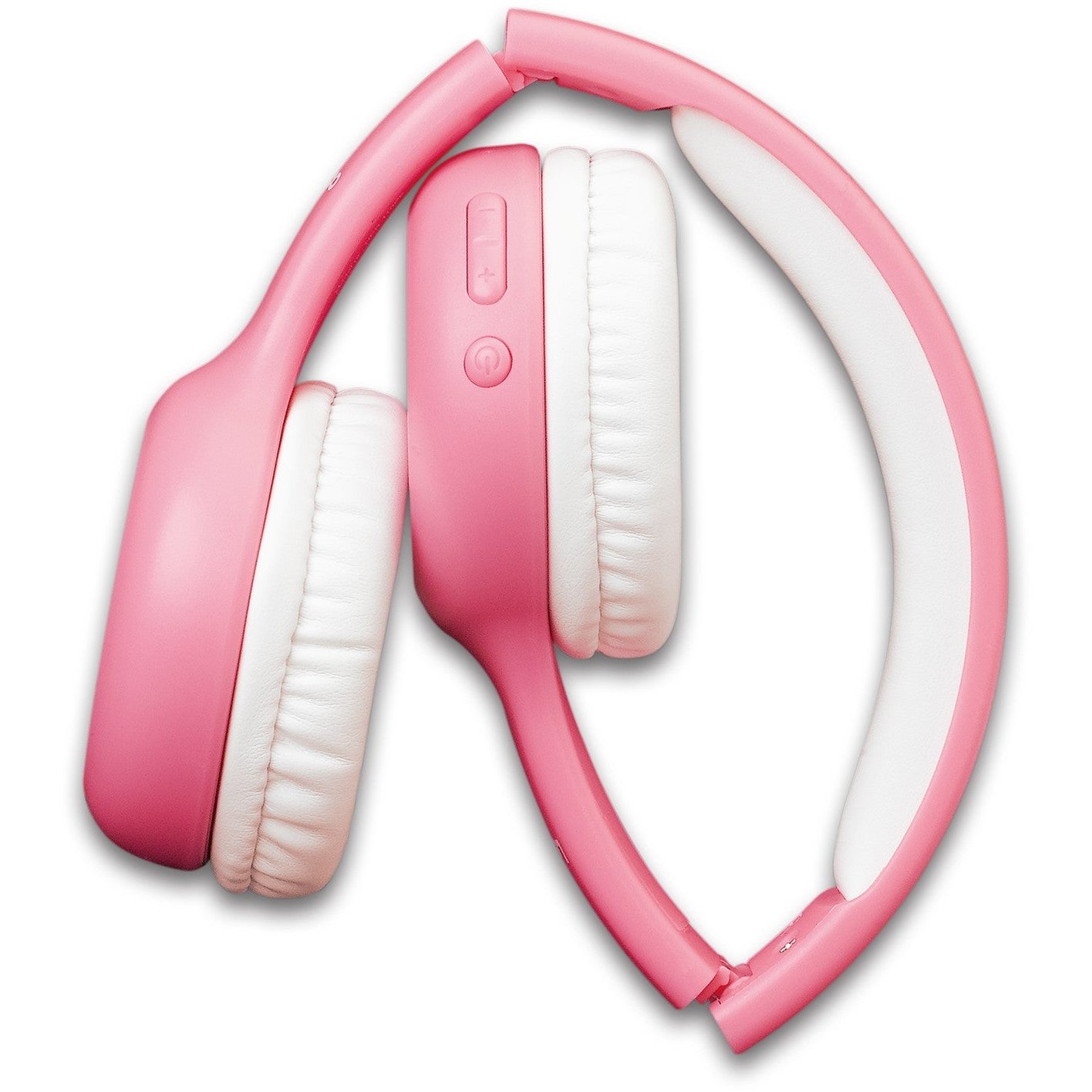LENCO HPB-110PK - Faltbare Bluetooth-Kopfhrer fr Kids. pink