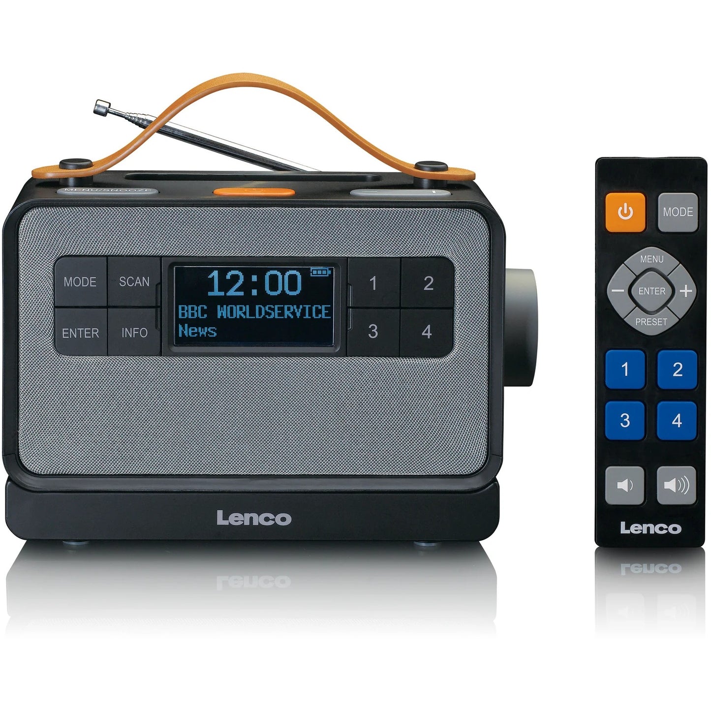 Lenco PDR-065 schwarz