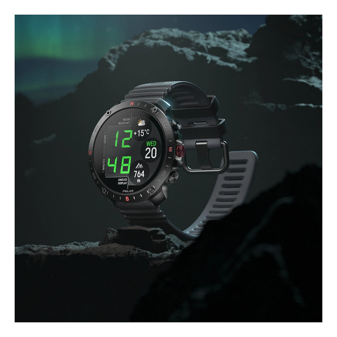 Polar Grit X2 Pro HR S-L Black