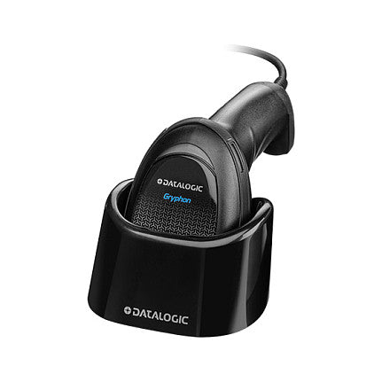 Datalogic Barcode-Scanner Gryphon I GD4520 KIT 2D USB Kabelgebunden Schwarz inkl. Standfuß