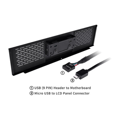 Thermaltake LCD Panel Kit Black for The Tower 500