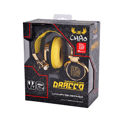 Thermaltake TteSPORTS/Headset/DRACCO Signature/Black/3.5mm/