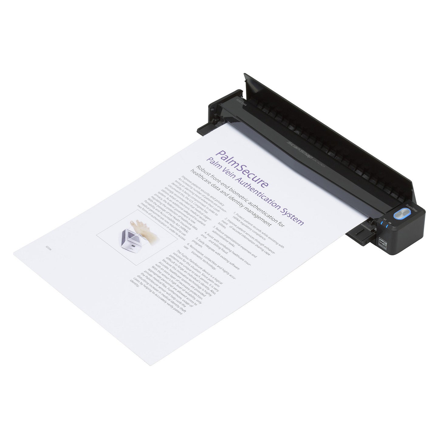 Ricoh ScanSnap iX100 mobiler Dokumenten-Scanner