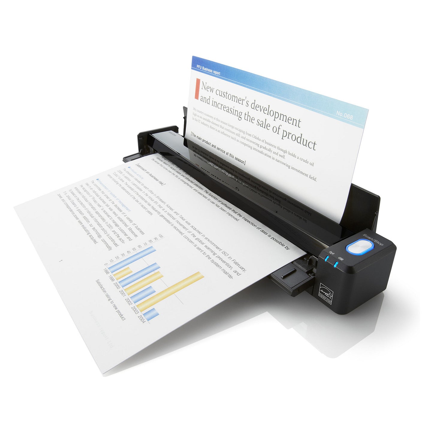 Ricoh ScanSnap iX100 mobiler Dokumenten-Scanner