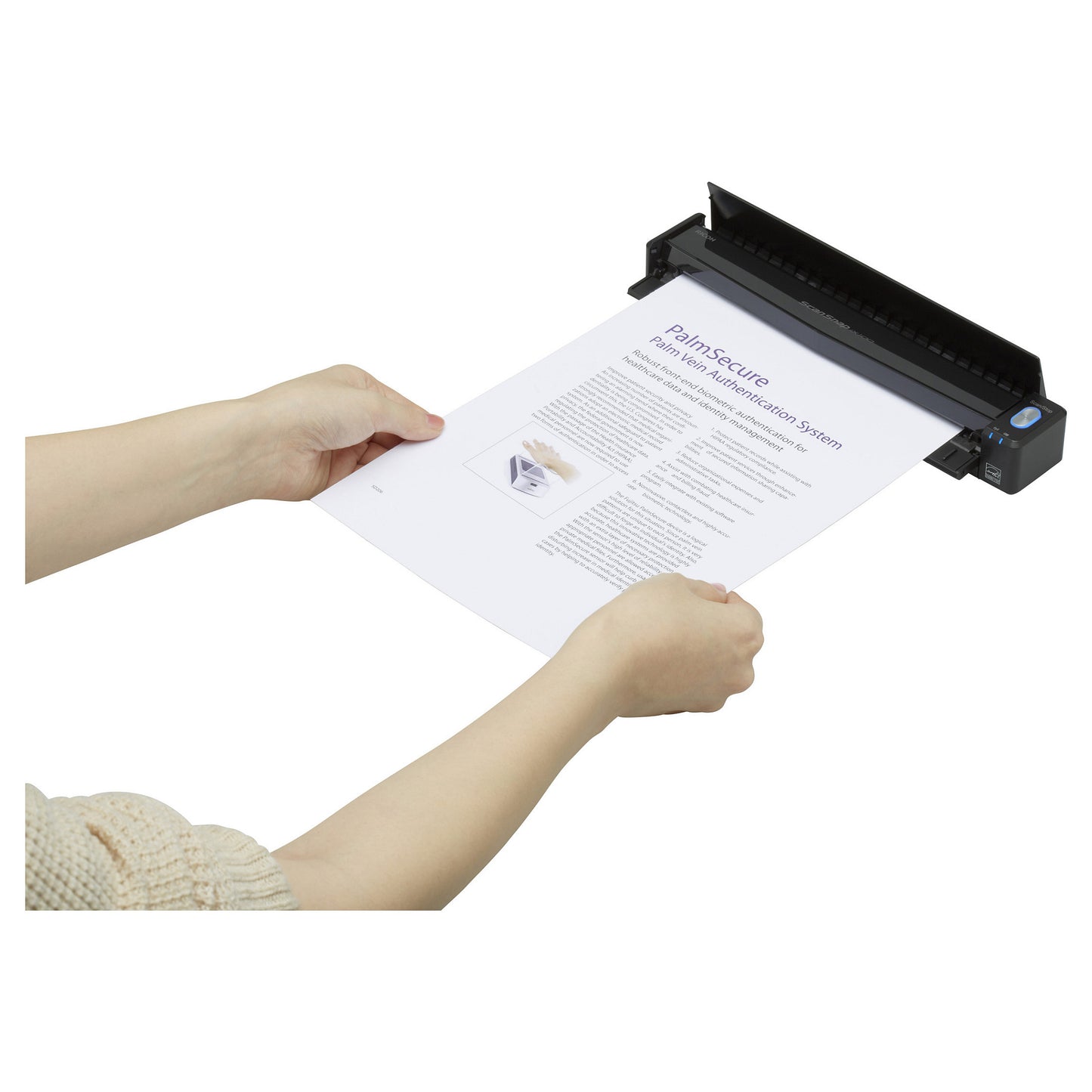 Ricoh ScanSnap iX100 mobiler Dokumenten-Scanner