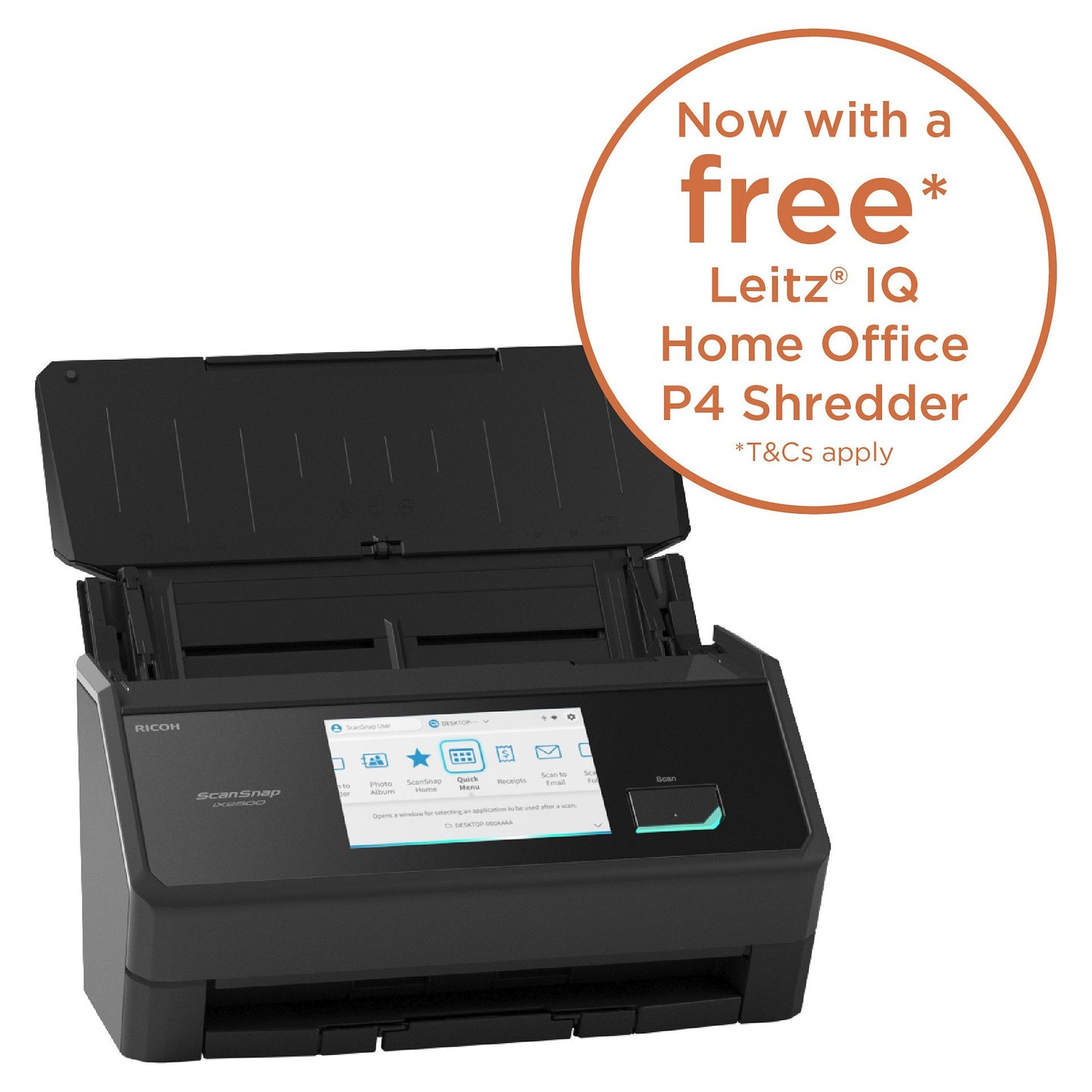 RICOH ScanSnap iX2500 BK Dokumenten-Scanner
