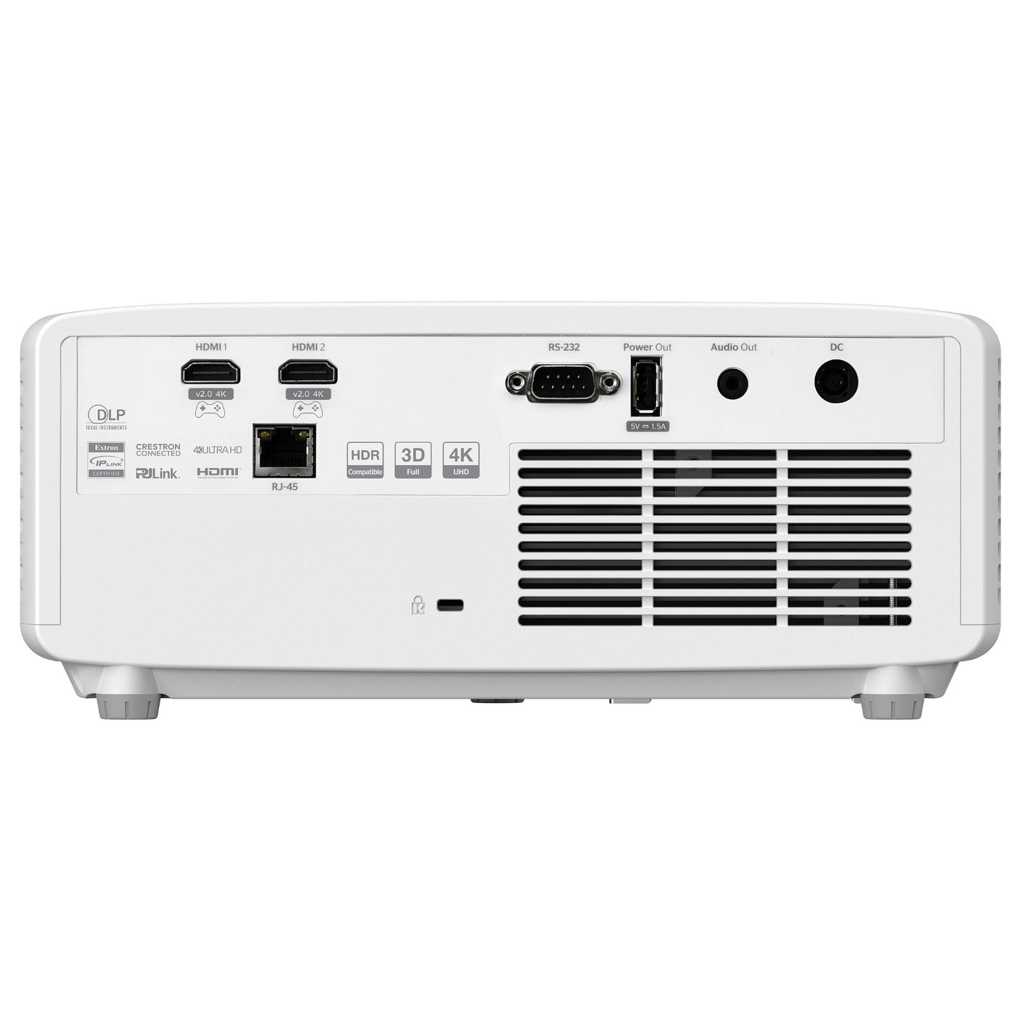 (3840x2160) Optoma UHZ35 - DLP-Projektor - Laser - tragbar - 3D - 3500 lm
