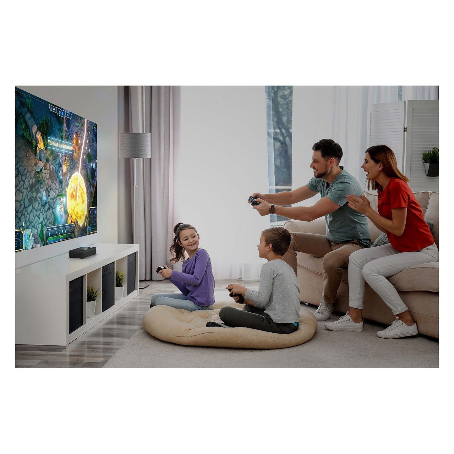 (1920x1080) Optoma Photon Go - DLP-Projektor - RGB-Laser - tragbar - 650 lm - Full HD