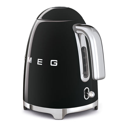 SMEG Wasserkocher 50s Style KLF03BLEU, schwarz