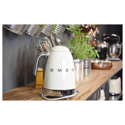 SMEG Wasserkocher 50s Style KLF04CREU, creme