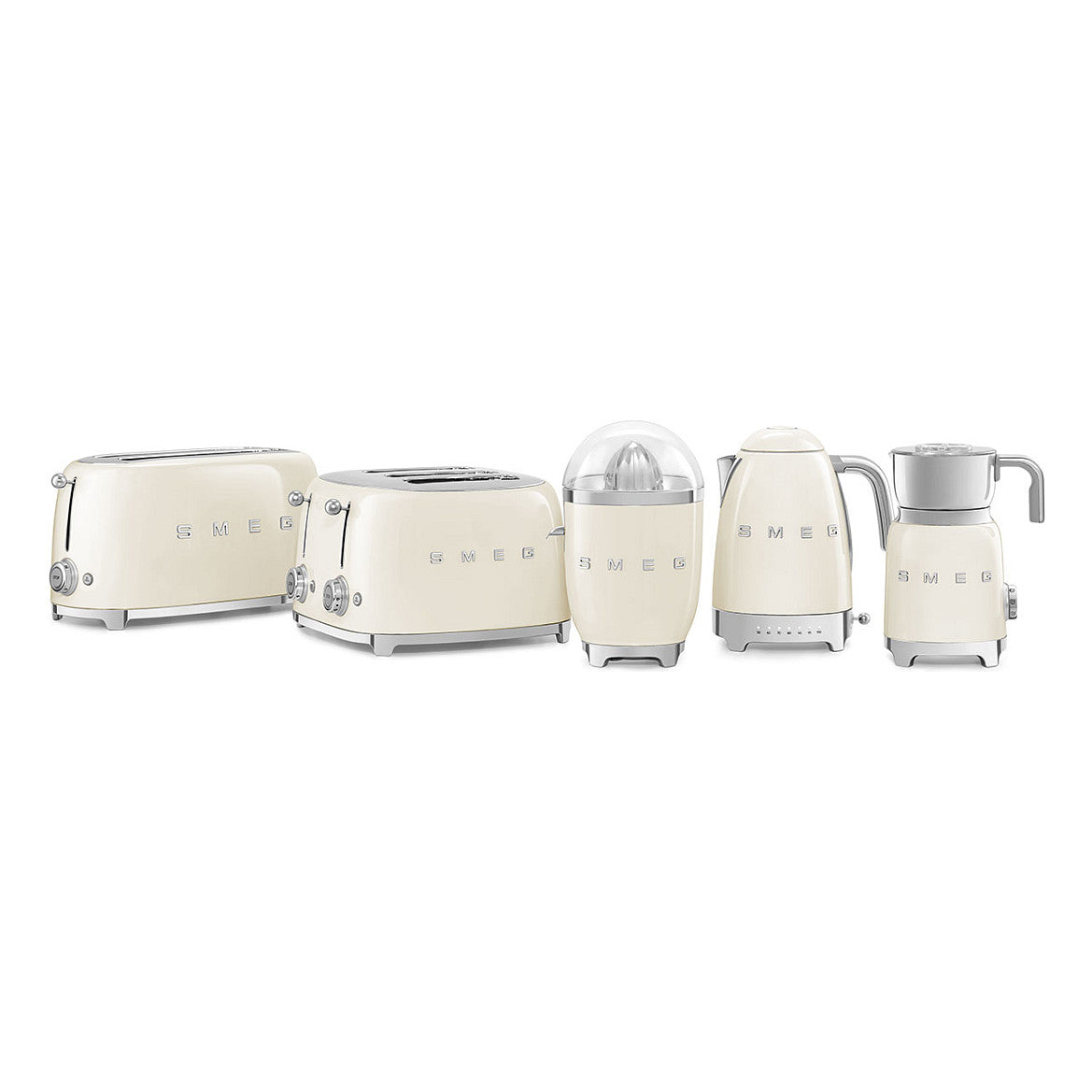 SMEG Wasserkocher 50s Style KLF04CREU, creme