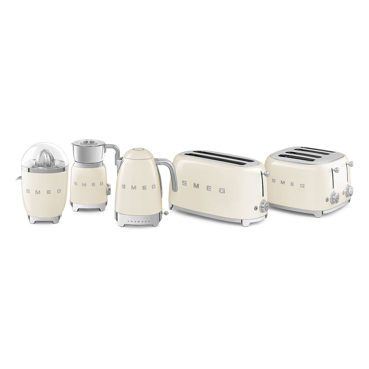 SMEG Wasserkocher 50s Style KLF04CREU, creme