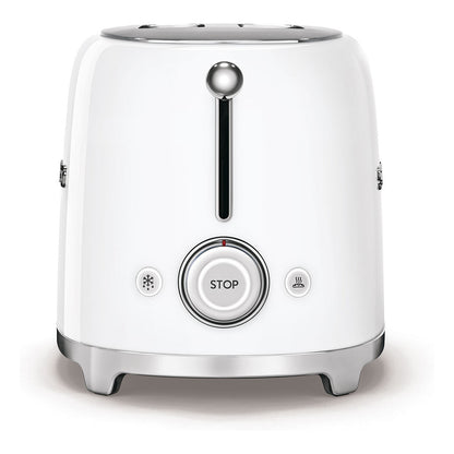 SMEG TSF02WHEU 4 Scheiben Toaster, weiß