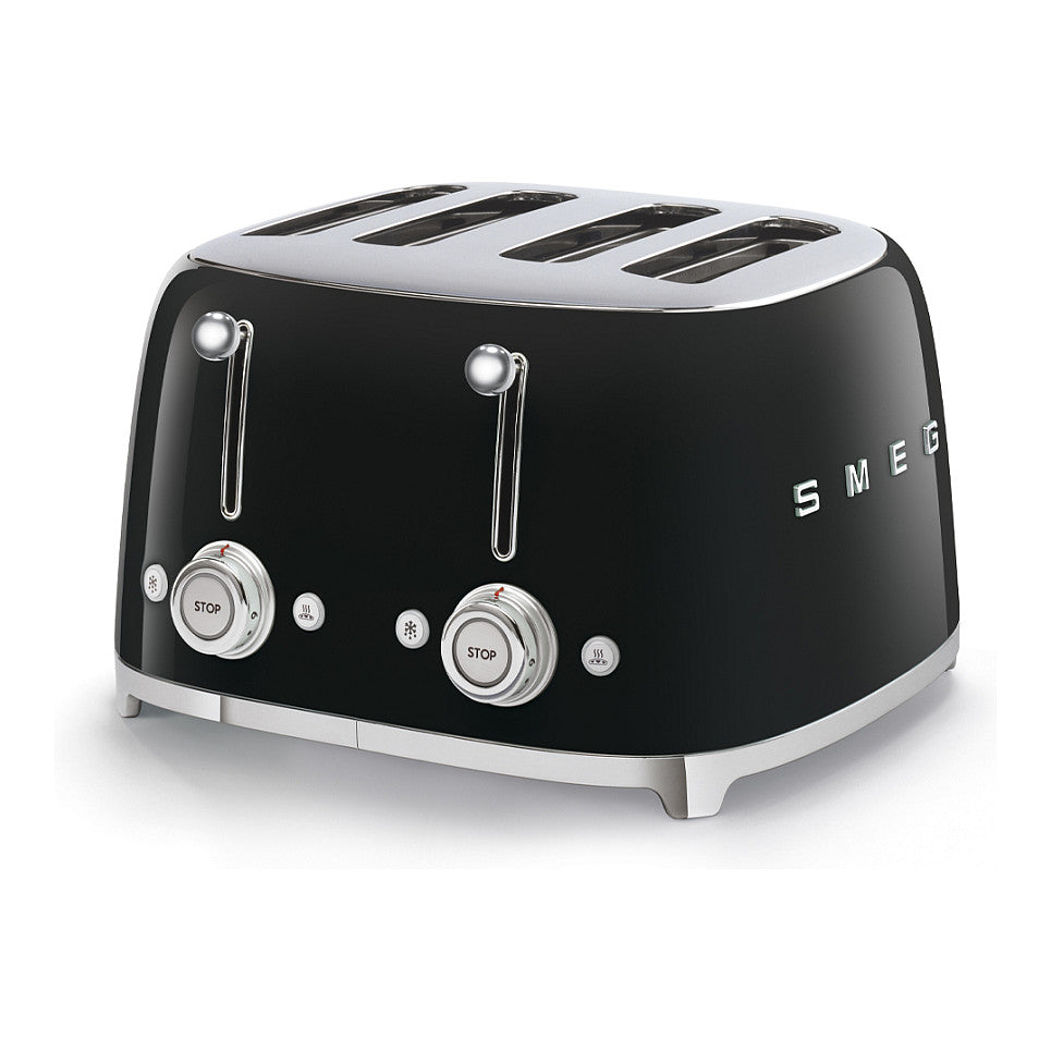 SMEG TSF03BLEU Toaster Schwarz