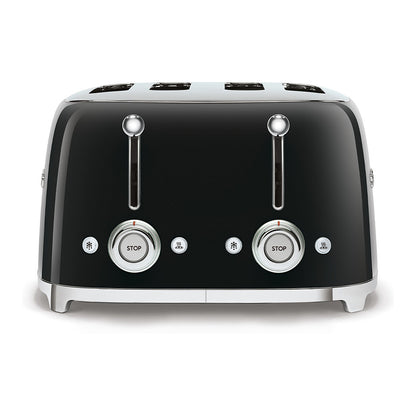 SMEG TSF03BLEU Toaster Schwarz