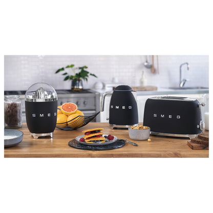 SMEG KLF03BLMEU Wasserkocher matt Schwarz