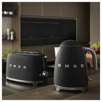 SMEG KLF03BLMEU Wasserkocher matt Schwarz