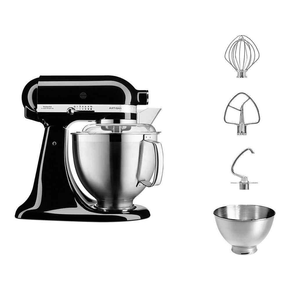 Kitchenaid 5KSM185PSEOB 4,8l Küchenmaschine, schwarz