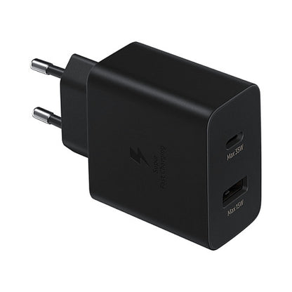 Samsung Power Adapter Duo 35W Netzteil Micro + USB Type-C black