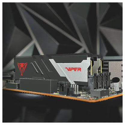 32 GB Patriot DIMM 7200 (2x 16 GB) Dual-Kit (schwarz, PVV532G720C34K, Viper Venom, INTEL XMP)