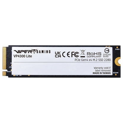 M.2 Patriot VP4300 Lite 2 TB (schwarz, PCIe 4.0 x4, NVMe 2.0, M.2 2280)