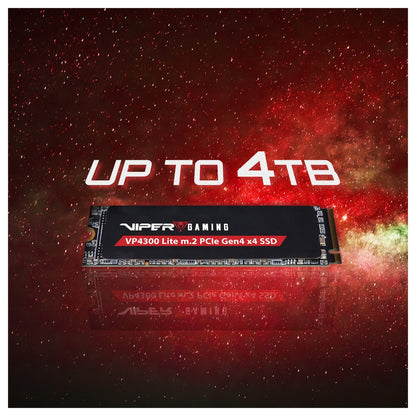 M.2 Patriot VP4300 Lite 2 TB (schwarz, PCIe 4.0 x4, NVMe 2.0, M.2 2280)