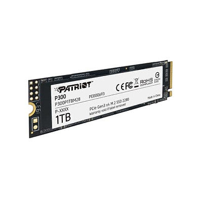 M.2 Patriot P300 1 TB (PCIe 3.0 x4, NVMe 1.3, M.2 2280)