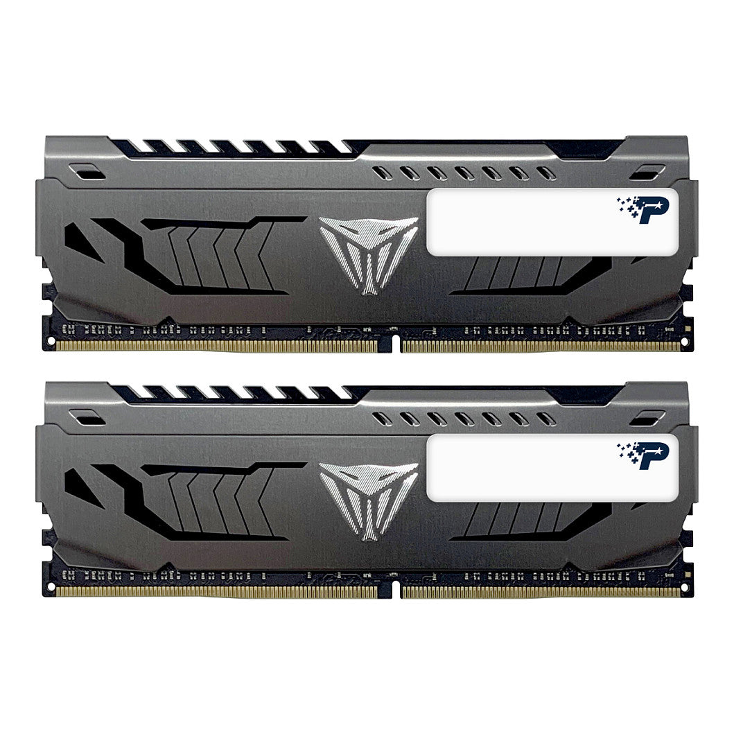 Patriot DIMM 3200 (2x 8 GB) Dual-Kit (grau, PVS416G320C6K, Viper Steel, INTEL XMP)