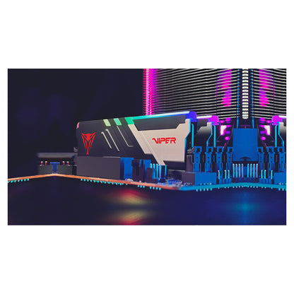 32 GB Patriot DIMM 6000 (2x 16 GB) Dual-Kit (schwarz, PVVR532G600C30K, Viper Venom RGB, INTEL XMP, AMD EXPO)