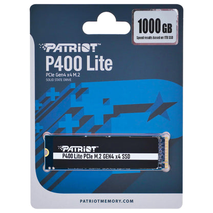 M.2 Patriot P400 Lite 1 TB (schwarz/wei, PCIe 4.0 x4, NVMe 1.4, M.2 2280)