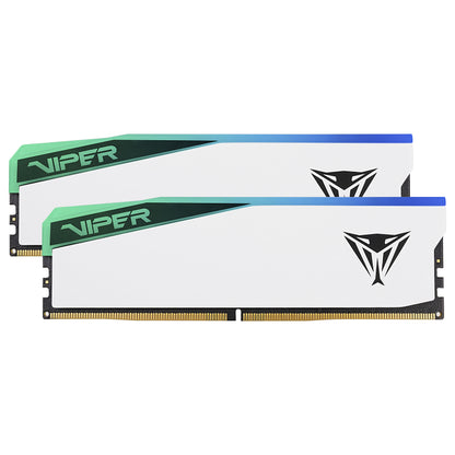 48 GB Patriot DIMM 6000 (2x 24 GB) Dual-Kit (wei, PVER548G60C42KW, Viper Elite 5 RGB, INTEL XMP, AMD EXPO)