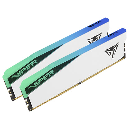48 GB Patriot DIMM 6000 (2x 24 GB) Dual-Kit (wei, PVER548G60C42KW, Viper Elite 5 RGB, INTEL XMP, AMD EXPO)