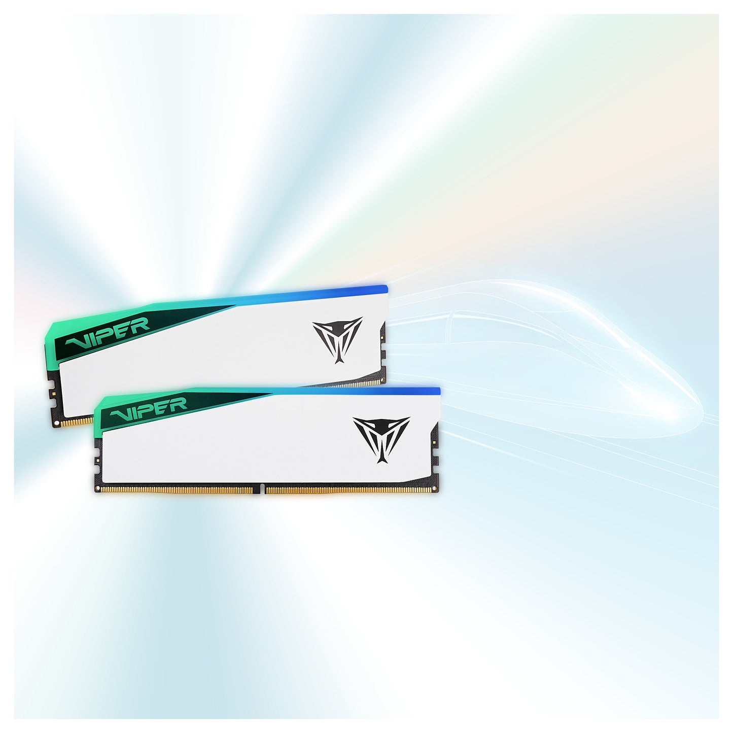 48 GB Patriot DIMM 6000 (2x 24 GB) Dual-Kit (wei, PVER548G60C42KW, Viper Elite 5 RGB, INTEL XMP, AMD EXPO)