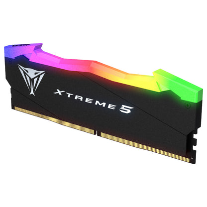 48 GB Patriot DIMM 8000 (2x 24 GB) Dual-Kit (schwarz, PVXR548G80C38K, Viper Xtreme 5 RGB, INTEL XMP)