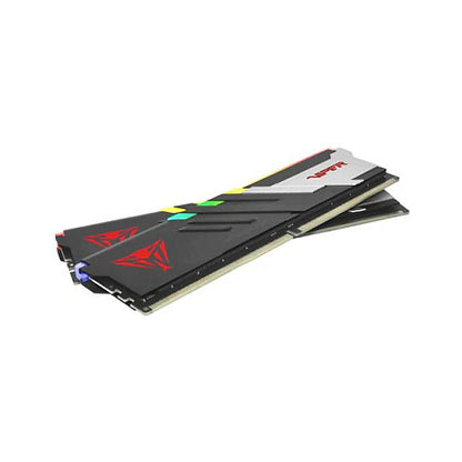 32 GB Patriot DIMM 6800 (2x 16 GB) Dual-Kit (schwarz, PVVR532G680C34K, Viper Venom RGB, INTEL XMP)