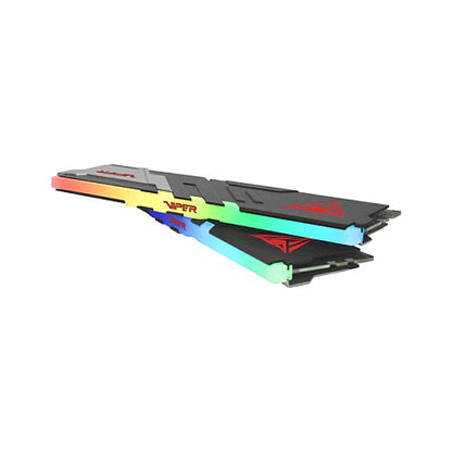 32 GB Patriot DIMM 6800 (2x 16 GB) Dual-Kit (schwarz, PVVR532G680C34K, Viper Venom RGB, INTEL XMP)