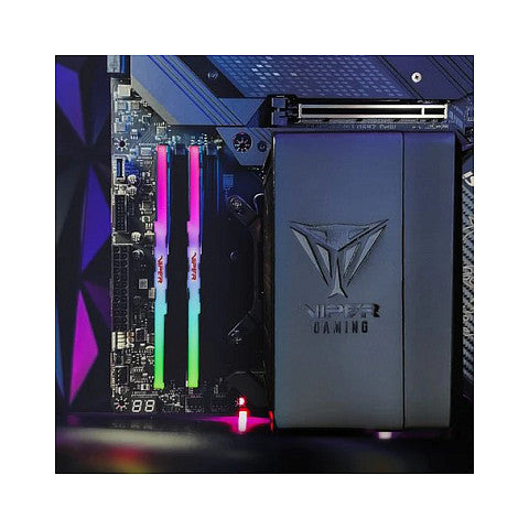 32 GB Patriot DIMM 6800 (2x 16 GB) Dual-Kit (schwarz, PVVR532G680C34K, Viper Venom RGB, INTEL XMP)