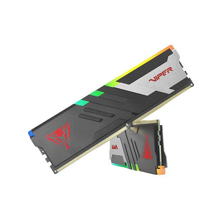 32 GB Patriot DIMM 6800 (2x 16 GB) Dual-Kit (schwarz, PVVR532G680C34K, Viper Venom RGB, INTEL XMP)