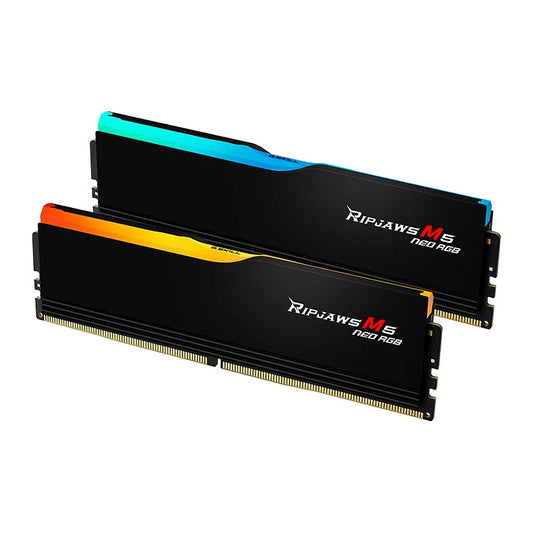 64 GB G.Skill DIMM 6000 (2x 32 GB) Dual-Kit (schwarz, F5-6000J3238G32GX2-RM5NRK, Ripjaws M5 Neo, AMD EXPO)