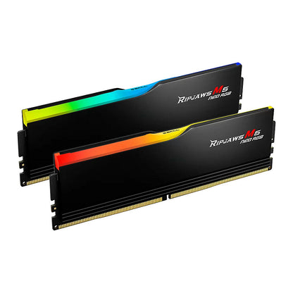 64 GB G.Skill DIMM 6000 (2x 32 GB) Dual-Kit (schwarz, F5-6000J3238G32GX2-RM5NRK, Ripjaws M5 Neo, AMD EXPO)