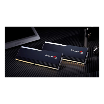 32 GB DIMM DDR5-6000(schwarz. F5-6000J2836G16GX2-RM5RK. Ripjaws M5 RGB. INTEL XMP)