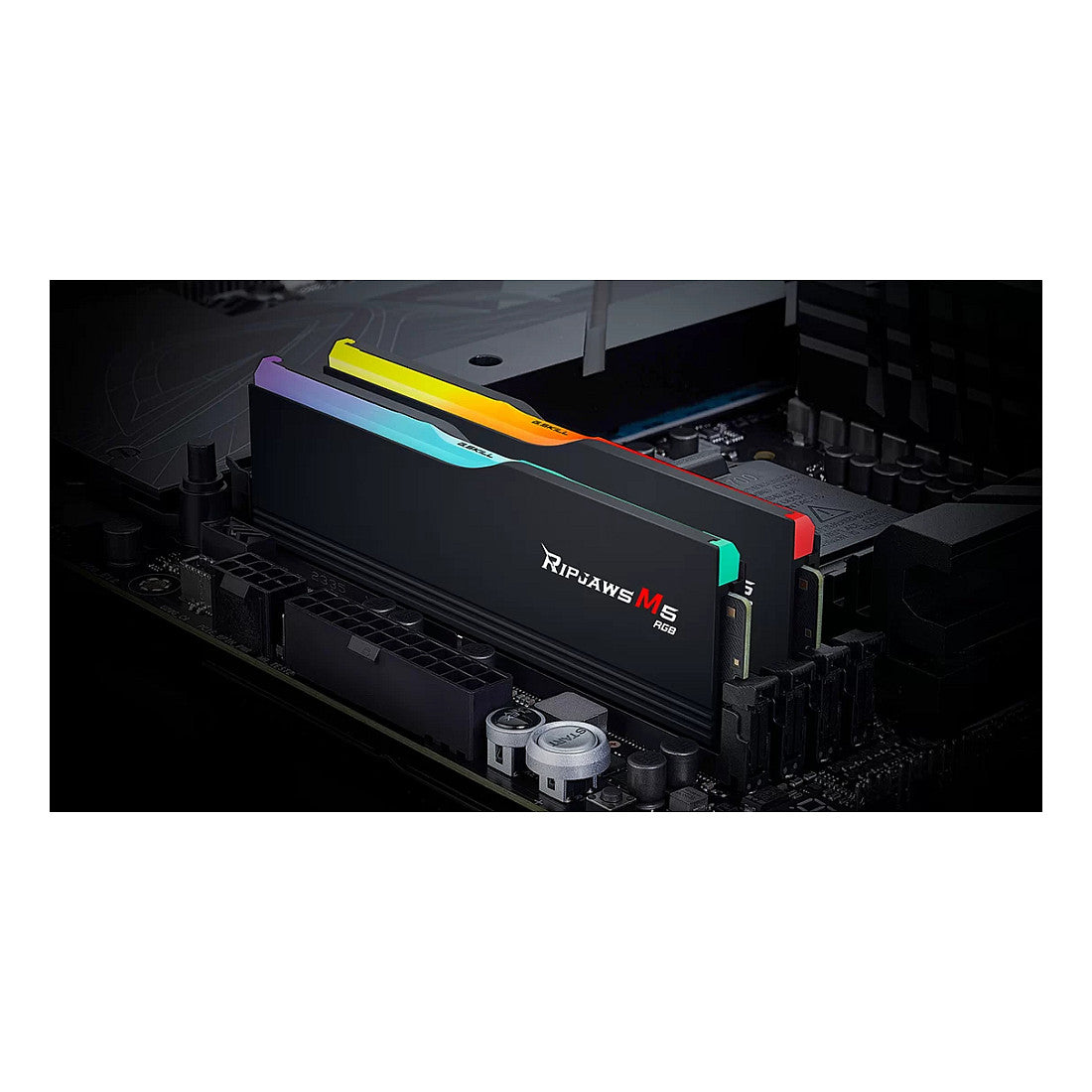 32 GB DIMM DDR5-6000(schwarz. F5-6000J2836G16GX2-RM5RK. Ripjaws M5 RGB. INTEL XMP)