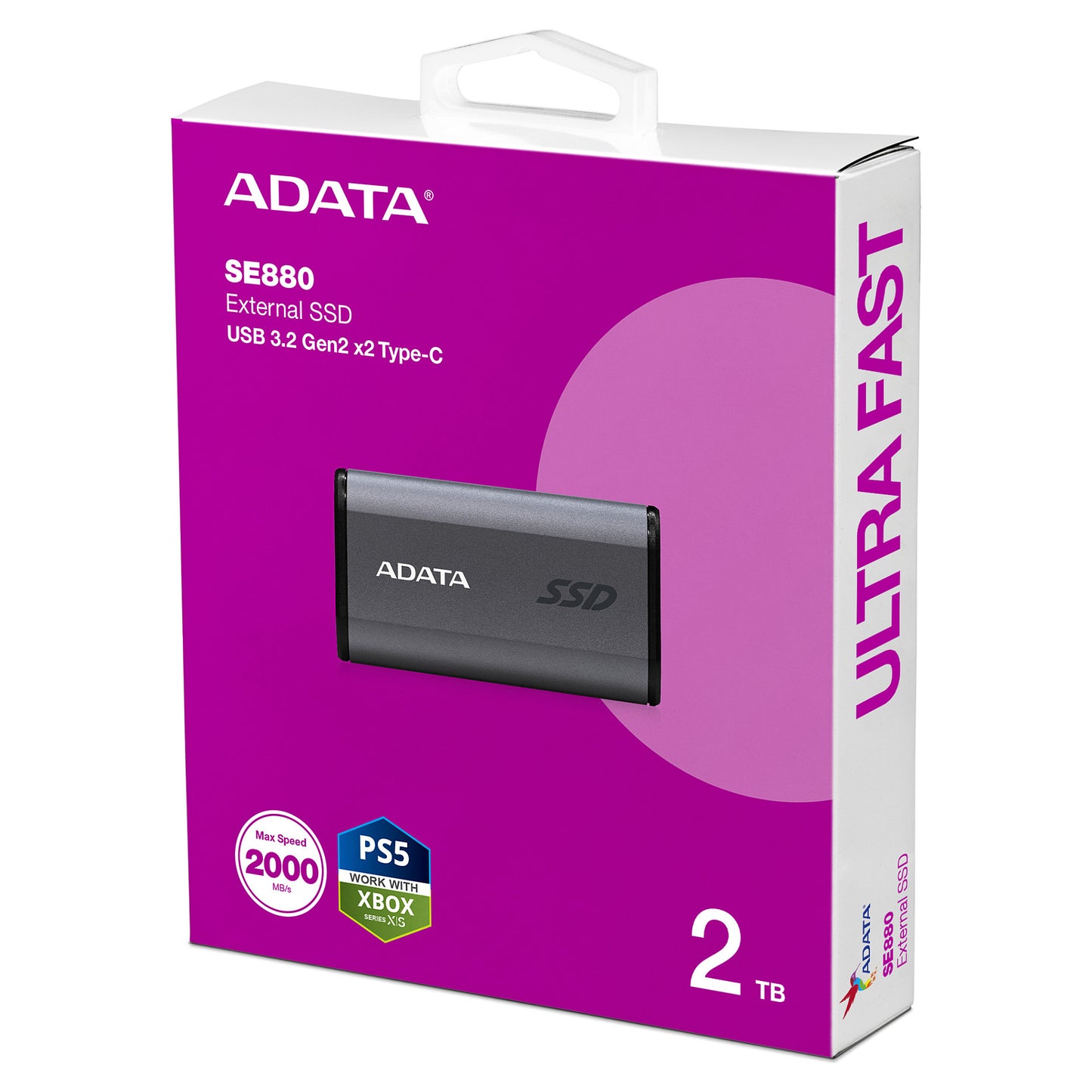 2TB ADATA Portable SE880 USB3.2 retail