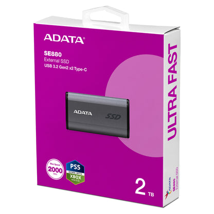 2TB ADATA Portable SE880 USB3.2 retail