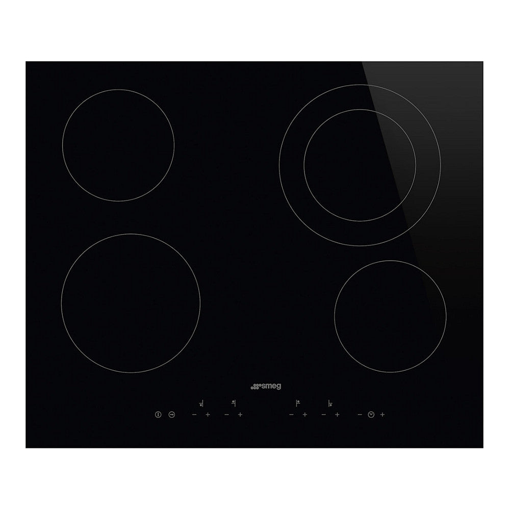 SMEG Elektro-Kochfeld SE364ETD bk