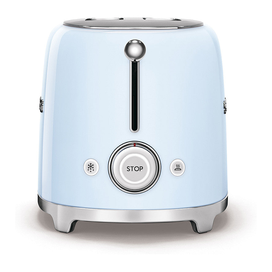 SMEG TSF01PBEU Toaster 2 Scheiben Pastellblau