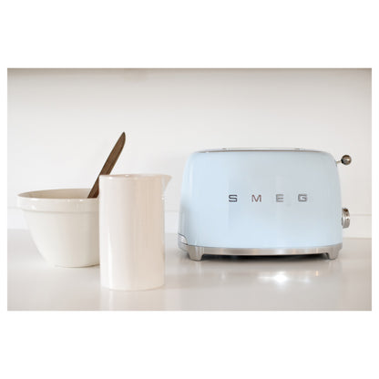 SMEG TSF01PBEU Toaster 2 Scheiben Pastellblau