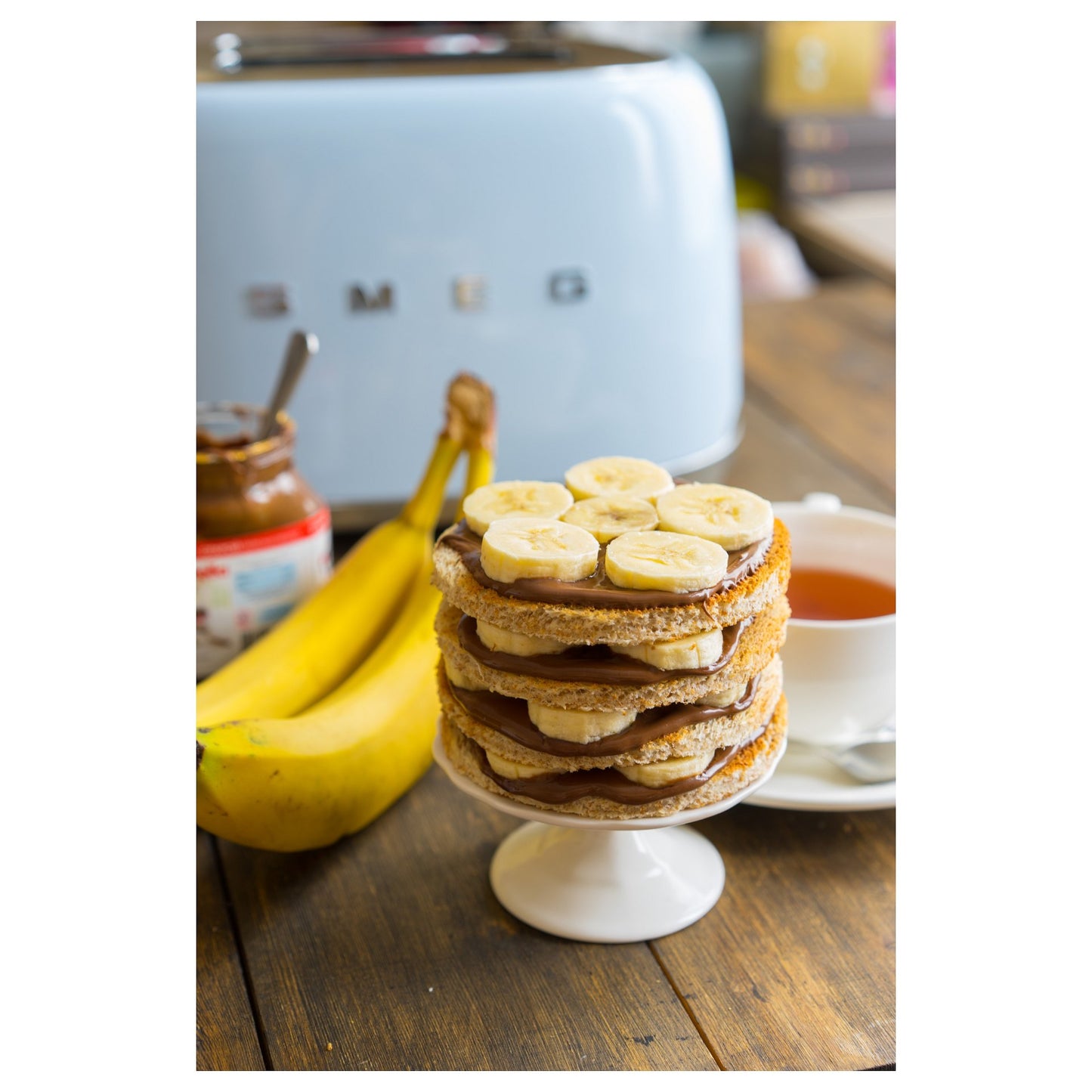 SMEG TSF01PBEU Toaster 2 Scheiben Pastellblau